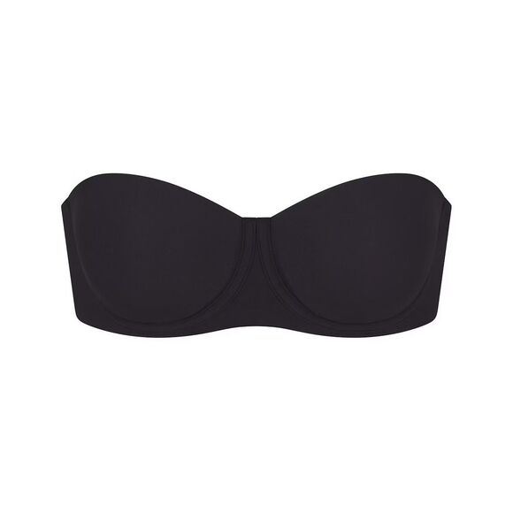 Skims Fits Everybody Strapless Bra Onyx Size 36DDD - Picture 1 of 11
